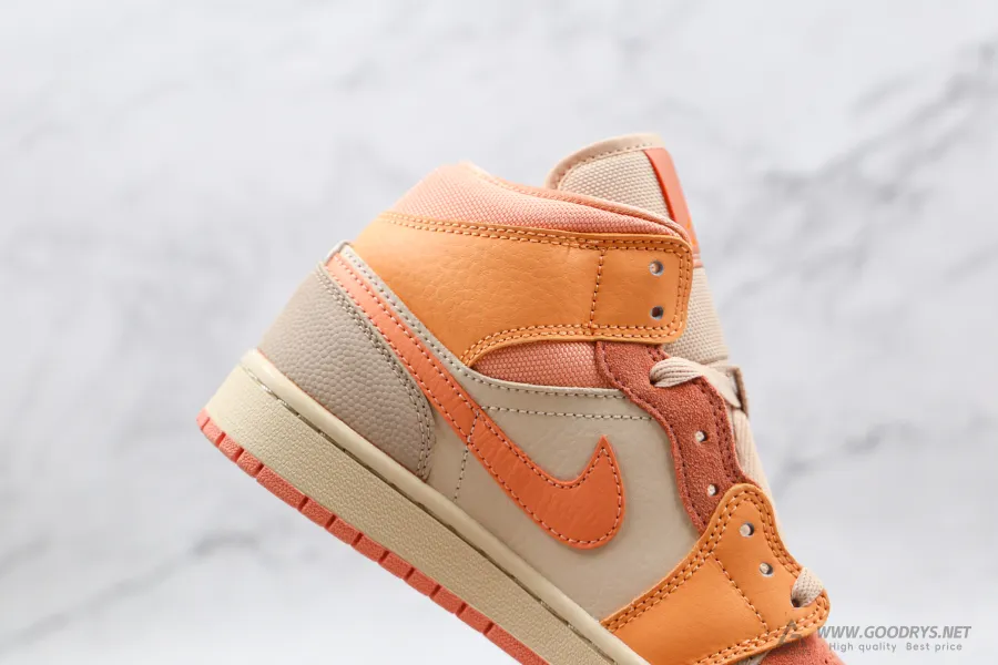 Air Jordan 1 Apricot Orange Mid