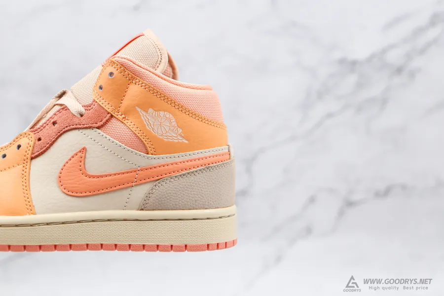 Air Jordan 1 Apricot Orange Mid