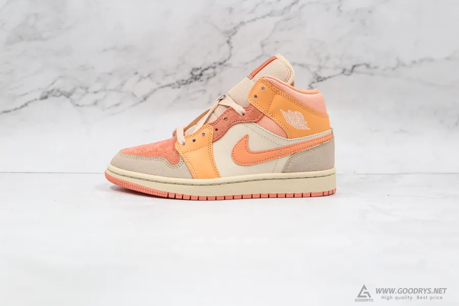 Air Jordan 1 Apricot Orange Mid