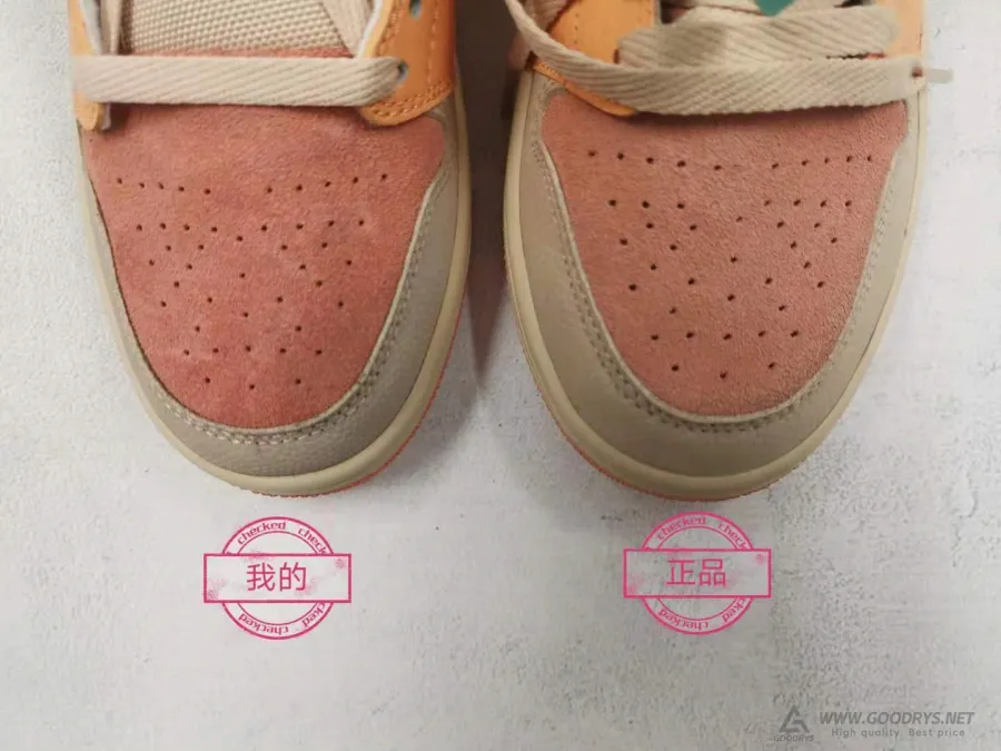 Air Jordan 1 Apricot Orange Mid