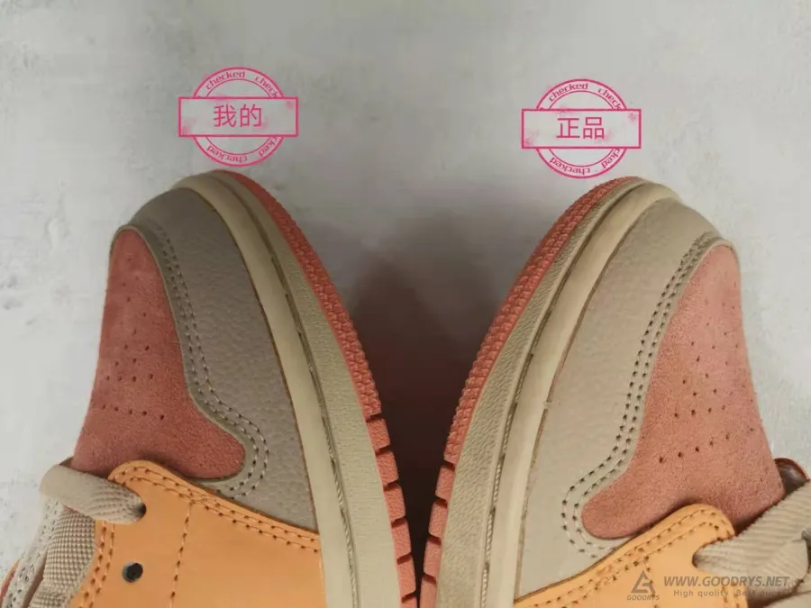 Air Jordan 1 Apricot Orange Mid