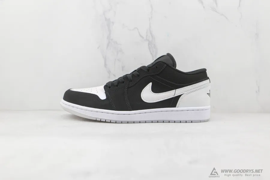 Jordan 1 Black/White Low