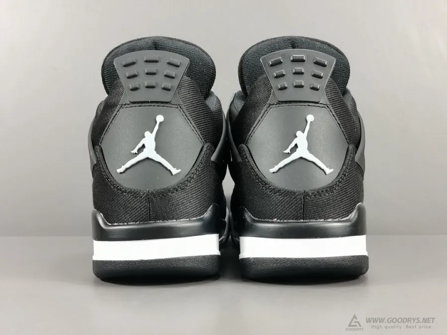 Air Jordan 4 Retro Se Black Canvas