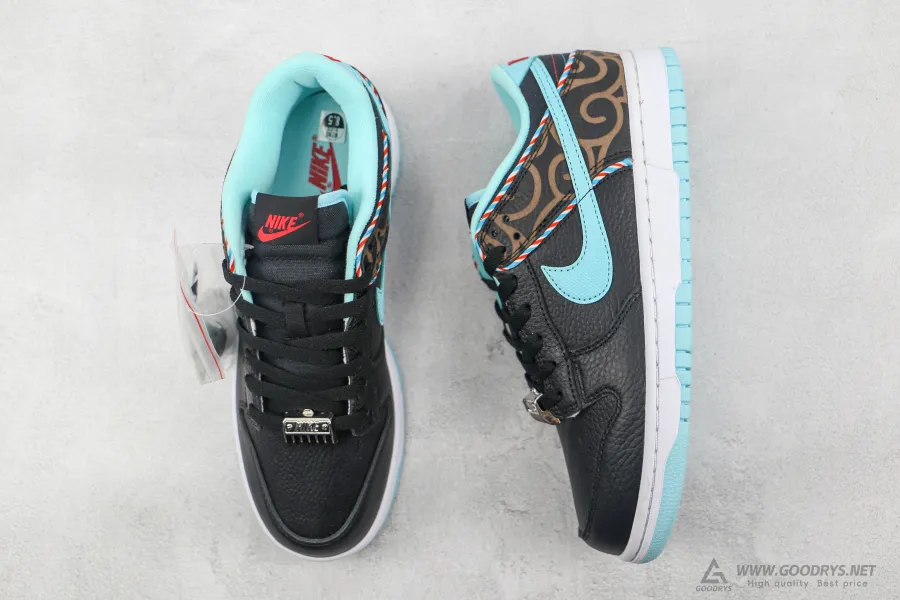 Sb Dunk Low Barber Shop Black