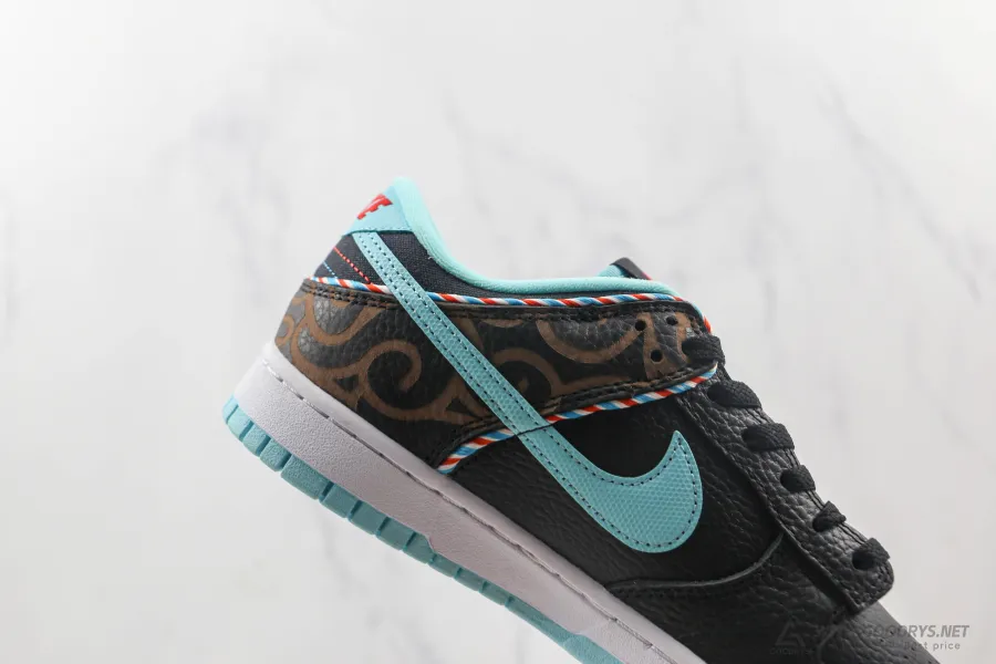 Sb Dunk Low Barber Shop Black