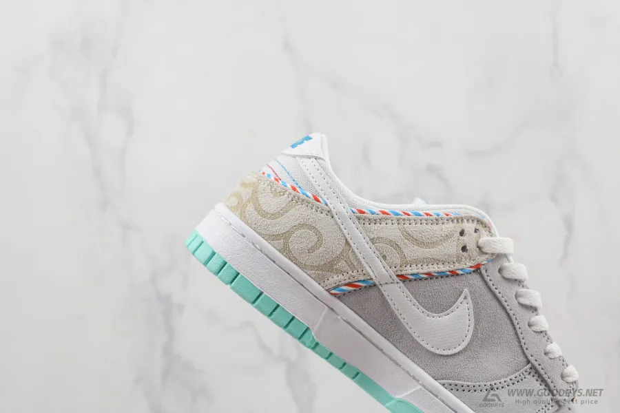 Nike Dunks Low Barber Shop Grey