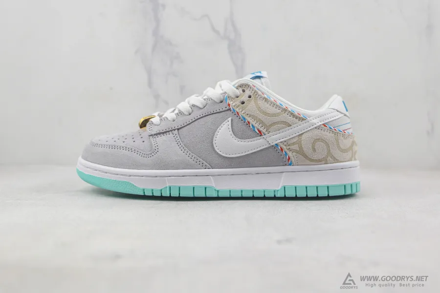 Nike Dunks Low Barber Shop Grey