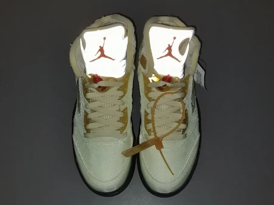 Off-White X Air Jordan 5 Sail