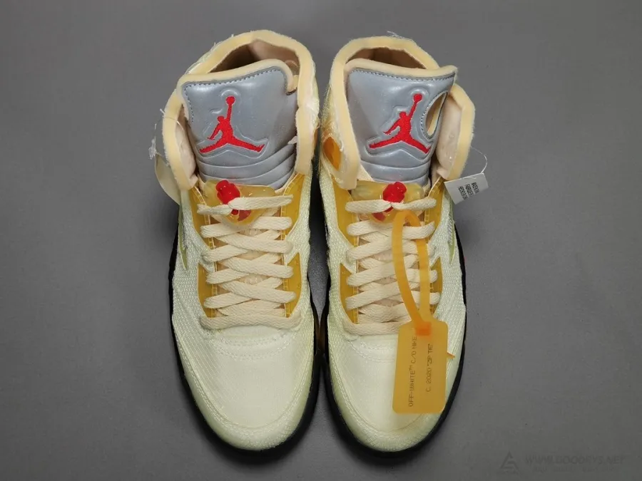 Off-White X Air Jordan 5 Sail