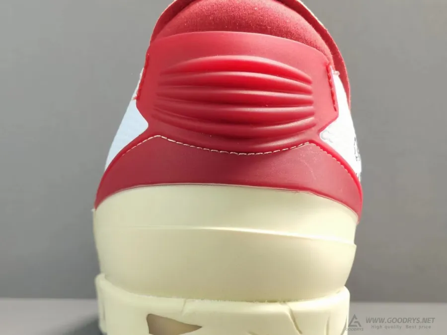 Off-White X Air Jordan 2 Low White Red