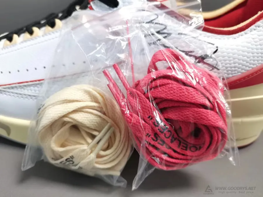 Off-White X Air Jordan 2 Low White Red