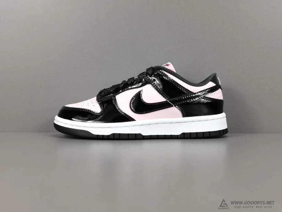 Dunk Low Pink Black Patent