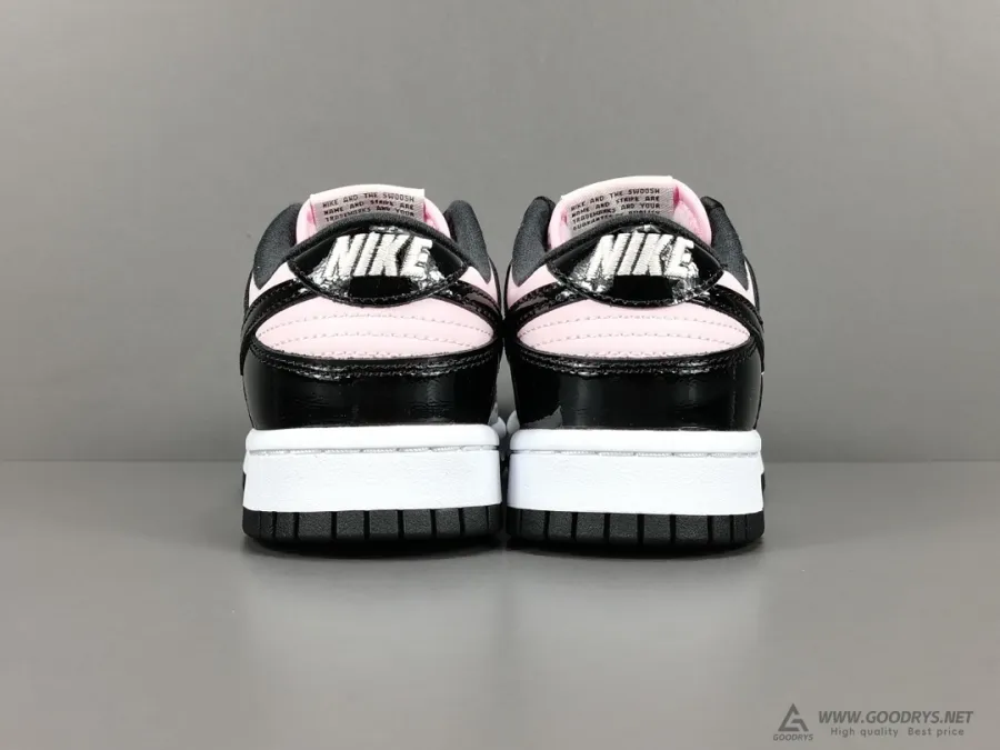 Dunk Low Pink Black Patent