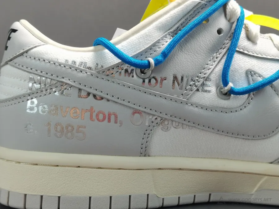 Off-White X Dunk Low Lot 10