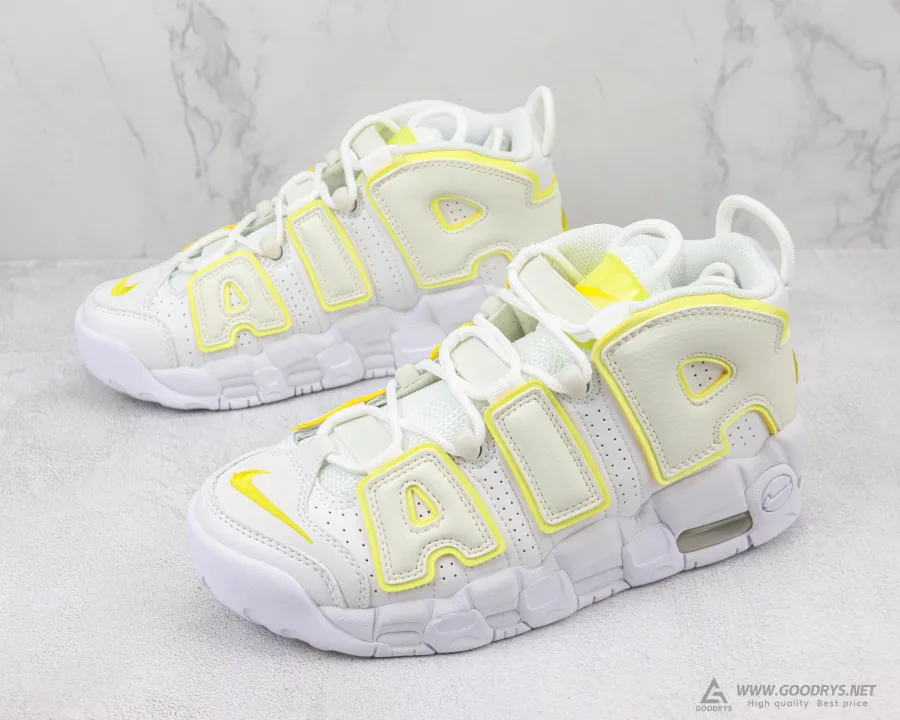 Wmns Air More Uptempo Light Citron 