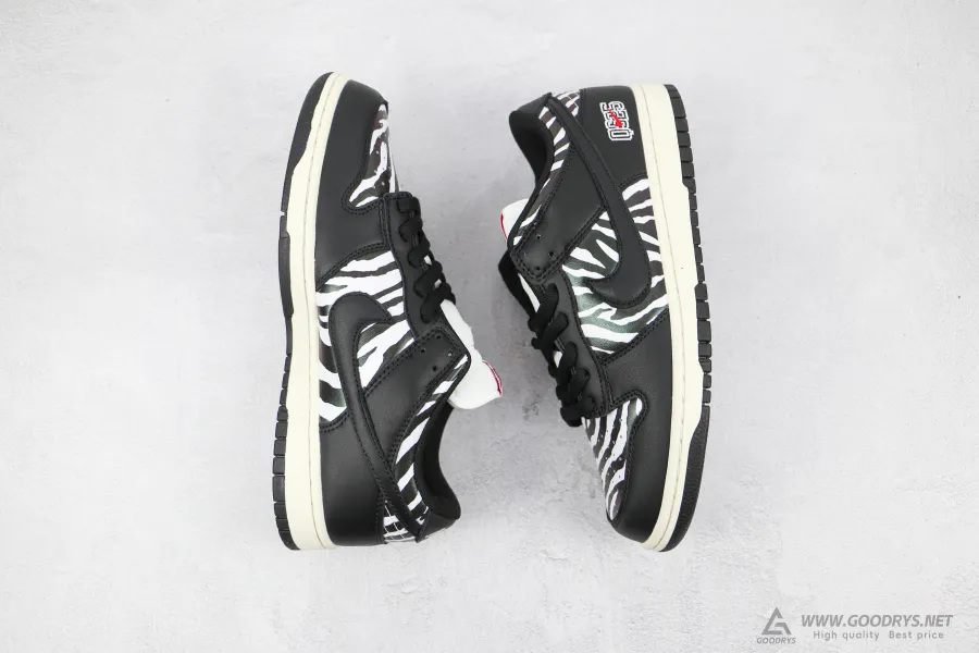 Quartersnacks X Nike Sb Dunk Low Zebra