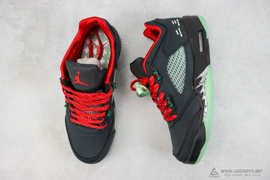 Clot X Air Jordan 5 Retro Low Jade 