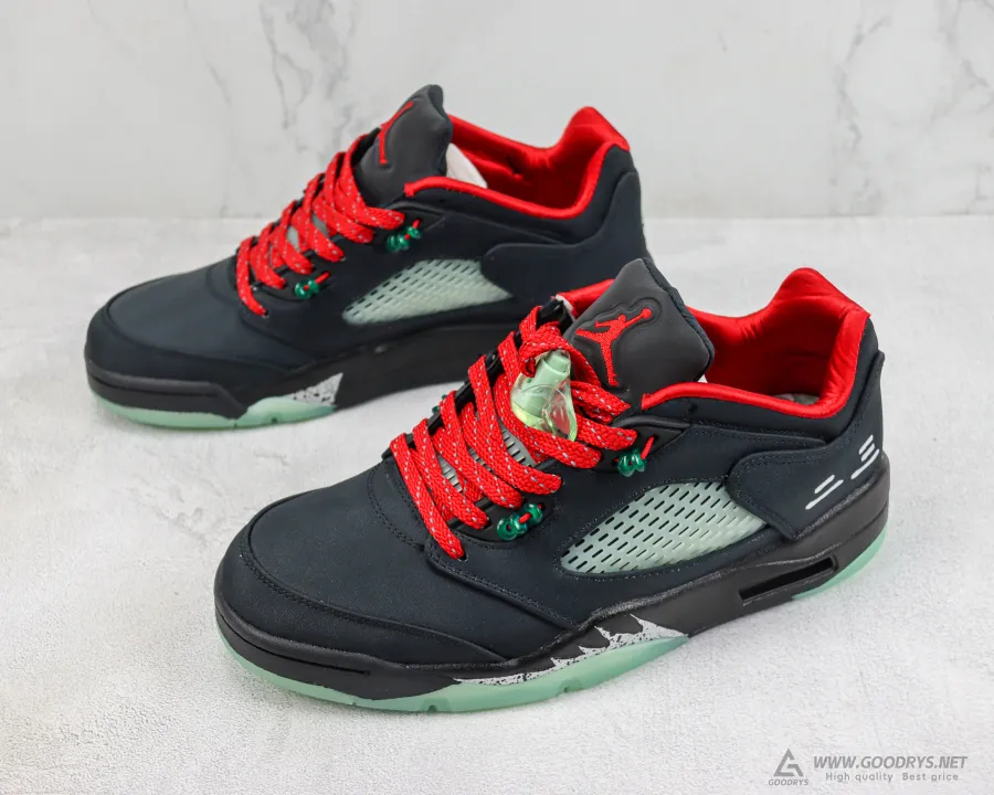 Clot X Air Jordan 5 Retro Low Jade 