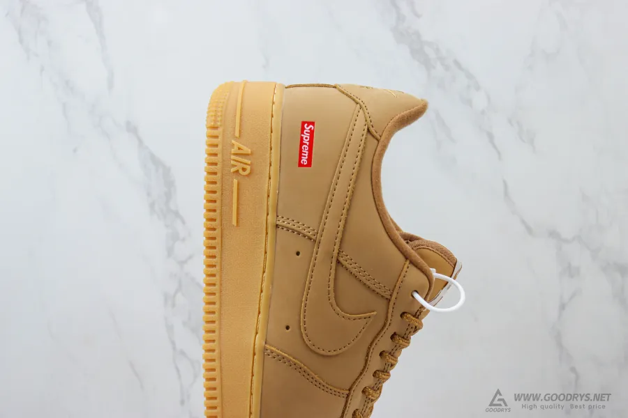 Supreme X Air Force 1 Low Sp Box Logo - Wheat 