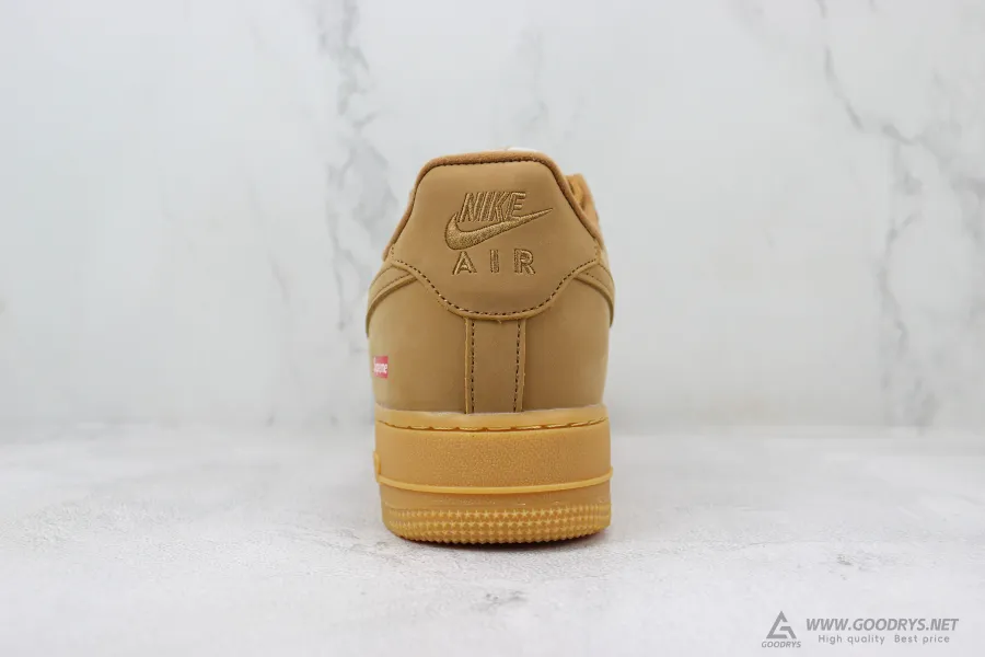 Supreme X Air Force 1 Low Sp Box Logo - Wheat 