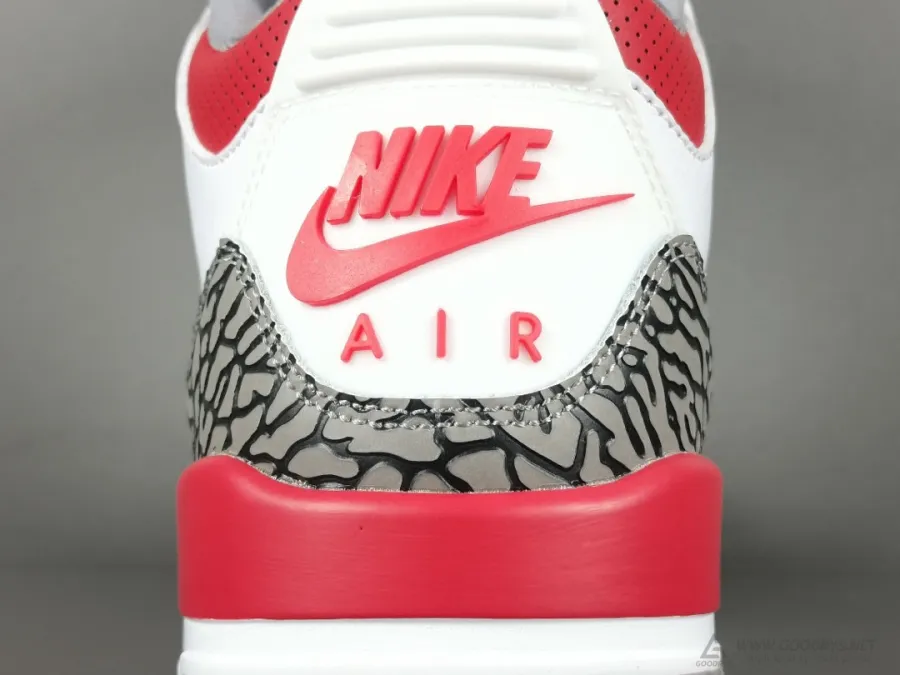 Jordan 3 Og Fire Red