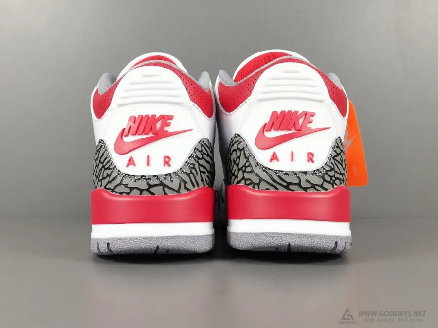 Jordan 3 Og Fire Red