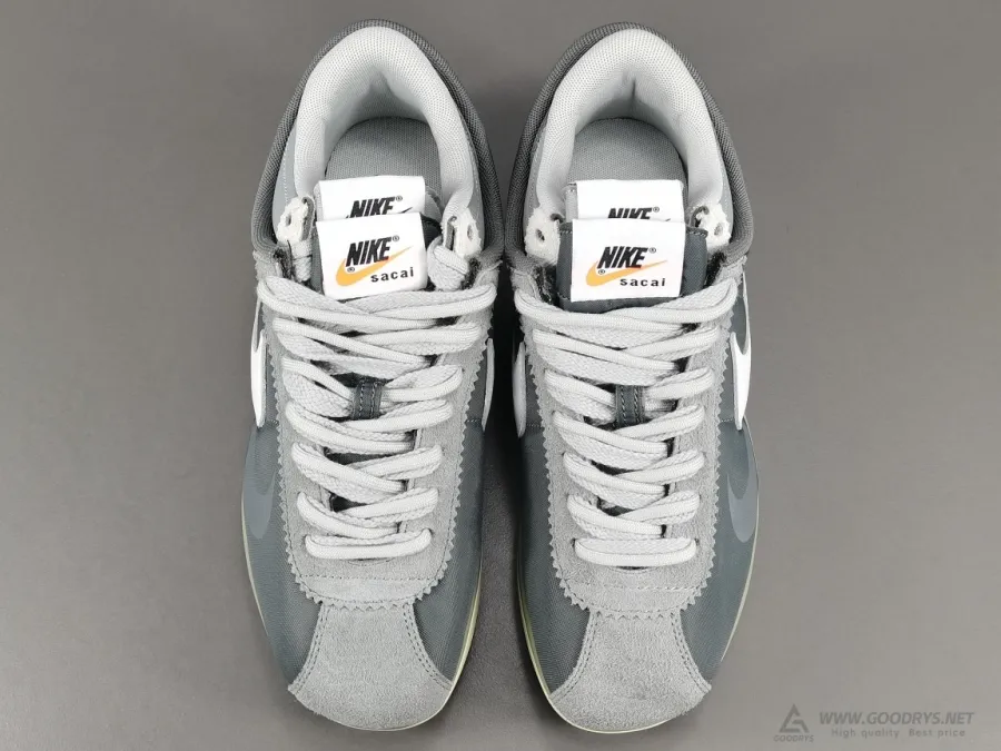 Sacai Nike Zoom Cortez White Grey