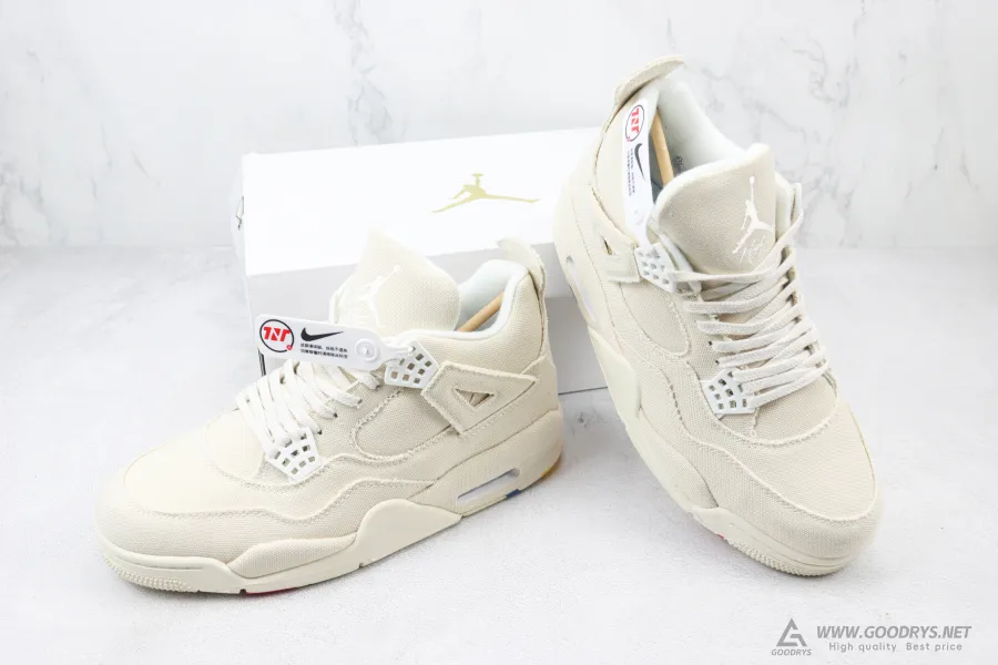 Wmns Air Jordan 4 Retro Blank Canvas 