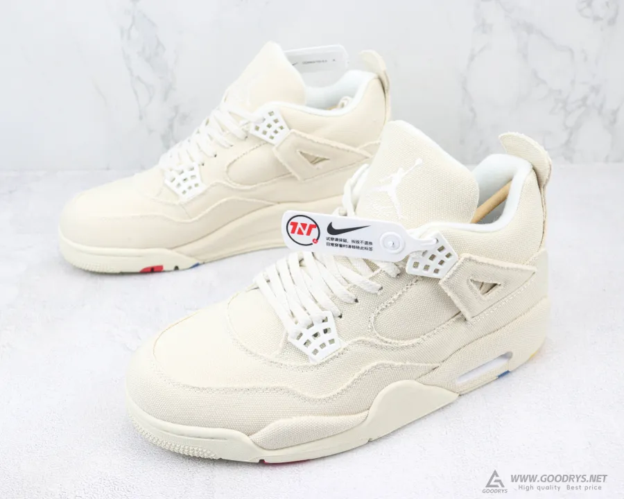 Wmns Air Jordan 4 Retro Blank Canvas 