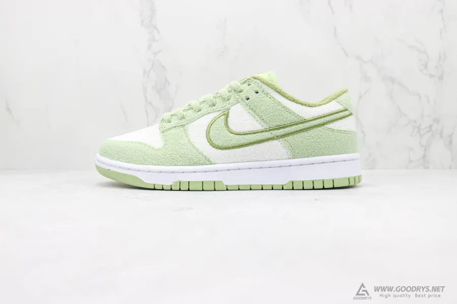 Dunk Low Wmns Fleece Pack Honeydew 