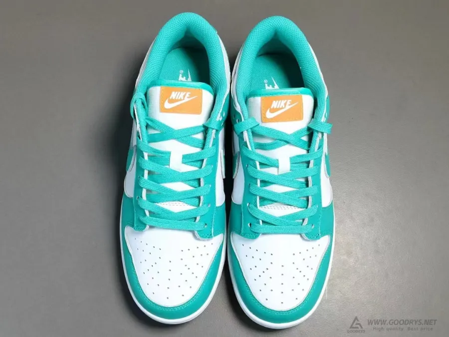 Sb Dunk Low  Turquoise Green Orange