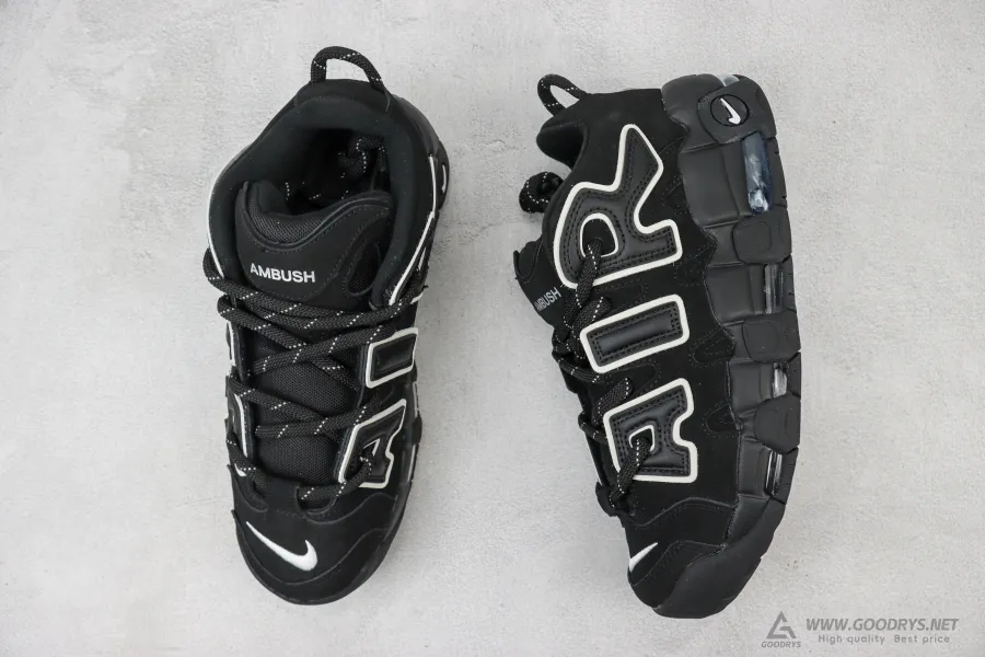 Ambush X Air More Uptempo Low Black 