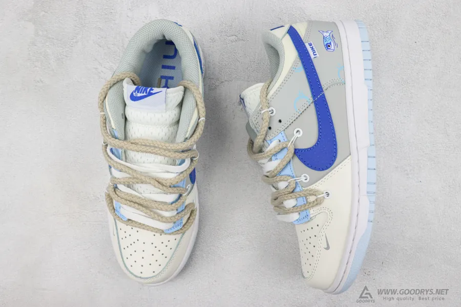 Nike Low Gs Lvory Hyper Royal 