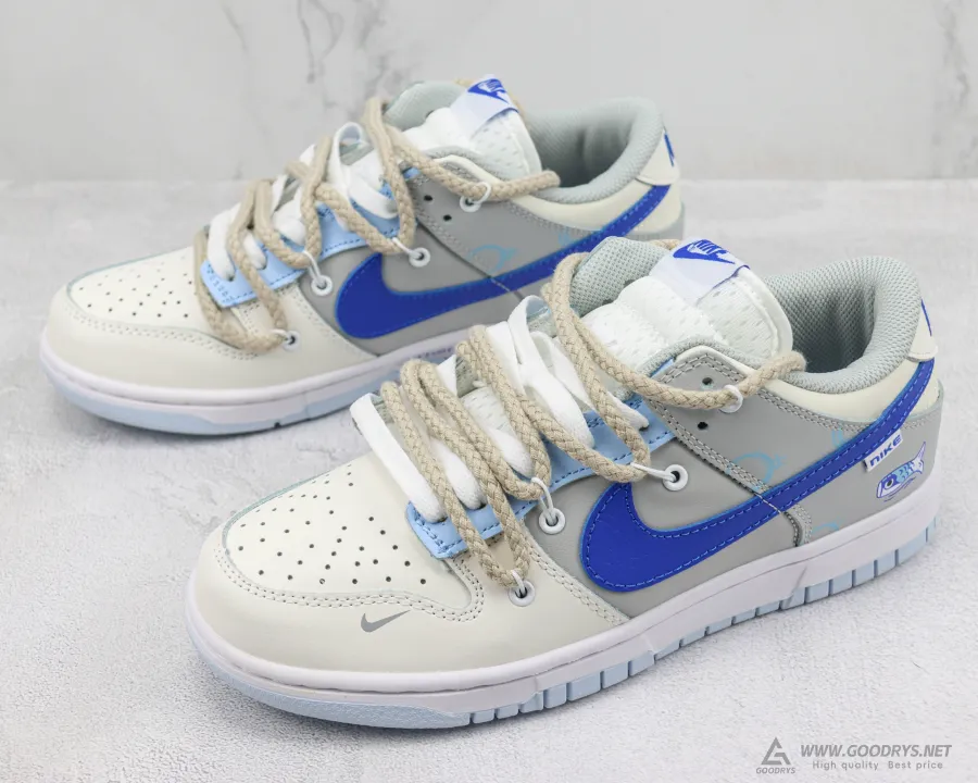 Nike Low Gs Lvory Hyper Royal 