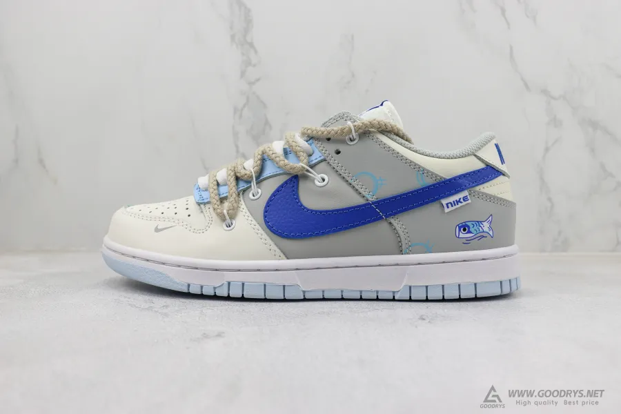 Nike Low Gs Lvory Hyper Royal 