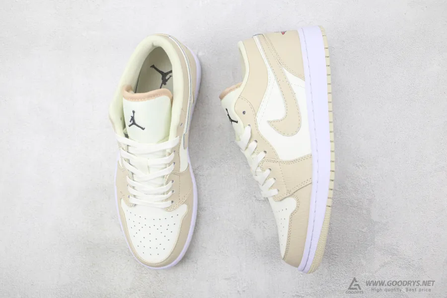 Air Jordan 1 Low Se Heavy Tan Leather 