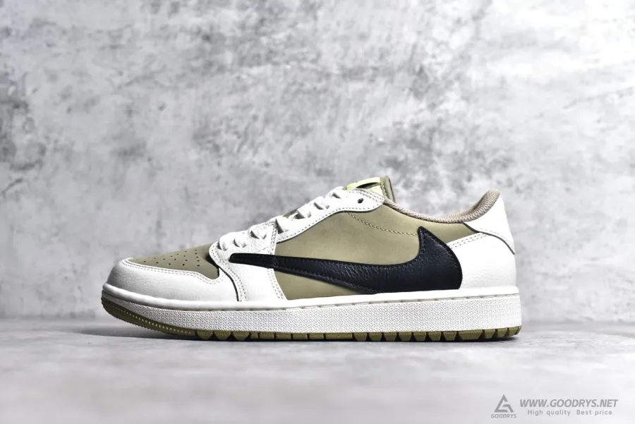 Travis Scott X Air Jordan 1 Low Golf Neutral Olive