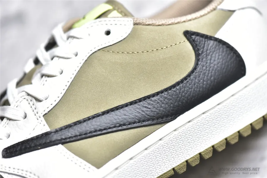 Travis Scott X Air Jordan 1 Low Golf Neutral Olive