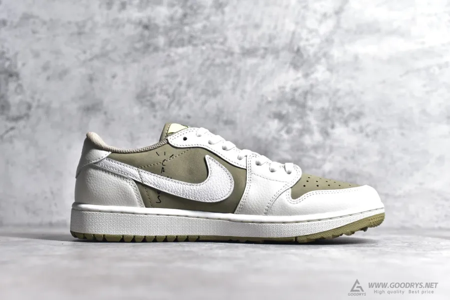 Travis Scott X Air Jordan 1 Low Golf Neutral Olive