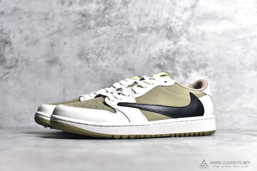 Travis Scott X Air Jordan 1 Low Golf Neutral Olive