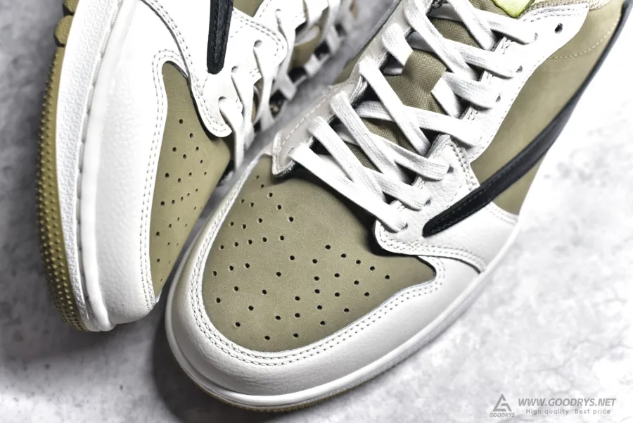 Travis Scott X Air Jordan 1 Low Golf Neutral Olive